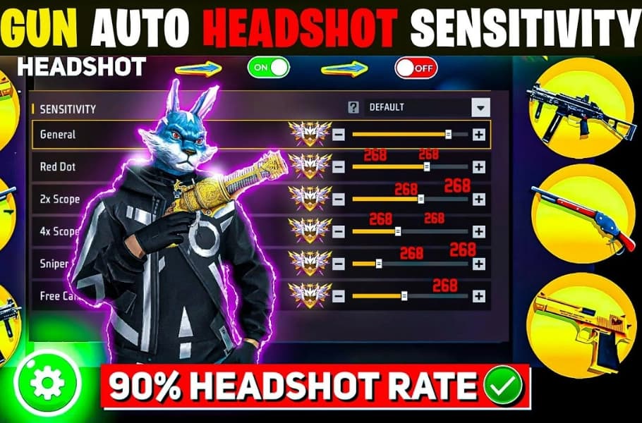 FF Auto Headshot: Sensitivity & Drag Shot Guide